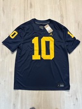 Tom Brady Michigan Wolverines Jordan Jersey Men's Large