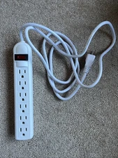 Power Strip Surge Protec Multi Electrical Outlet 6 FT Extension Cord