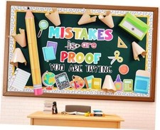 3D Back to School Bulletin Board Set Inspirational Classroom Decoration