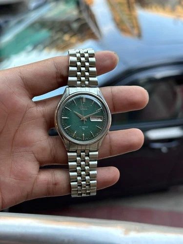 Seiko 5 Textured Dial Automatic 6309 Vintage Men's Watch