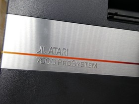 Atari 7800 Video Game Console EXPANSION INTERFACE AV Modded Seller Reconditioned