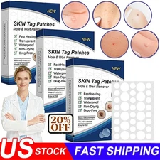 720PCS Skin Tag Remover Patches Quick Effective Mole Wart Removal Pad Sticker