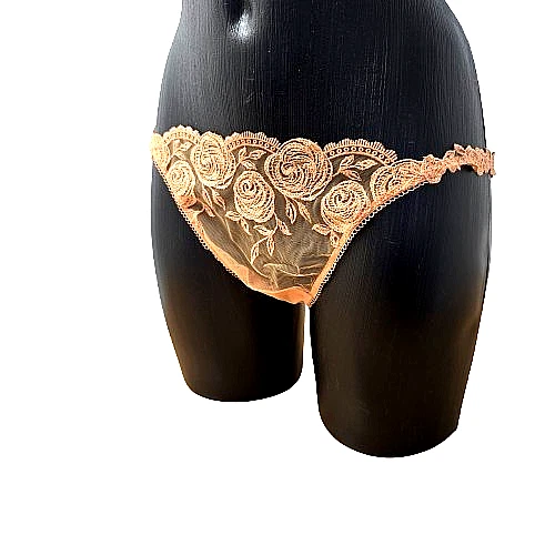 La Perla Exklusiver String Tanga Orange Gr. 38 Spitze, Tüll   Luxus Neu - Bild 4 von 4