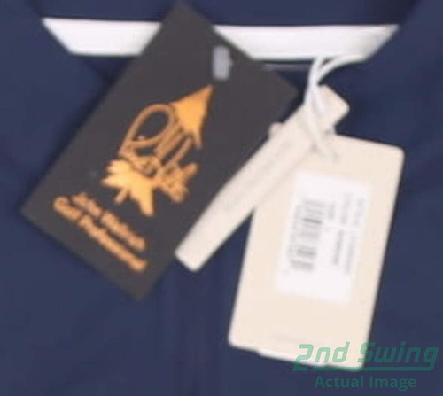 New W/ Logo Womens Peter Millar 1/4 Zip Golf Pullover Large Navy Blue 