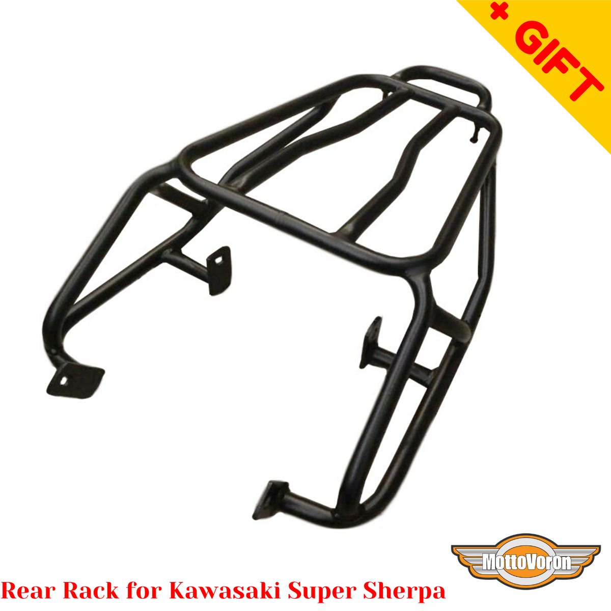 For Kawasaki KL250 Super sherpa rear rack for soft bags cases