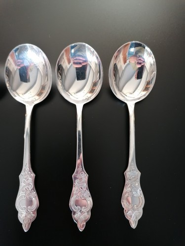 Robbe & Berking Ostfriesenmuster Bouillonlöffel 15 cm 6 Personen Silber 90er - Picture 2 of 11