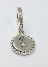 New Authentic Pandora Charm Mom Stick Figure Sterling Silver Dangle 792018_2