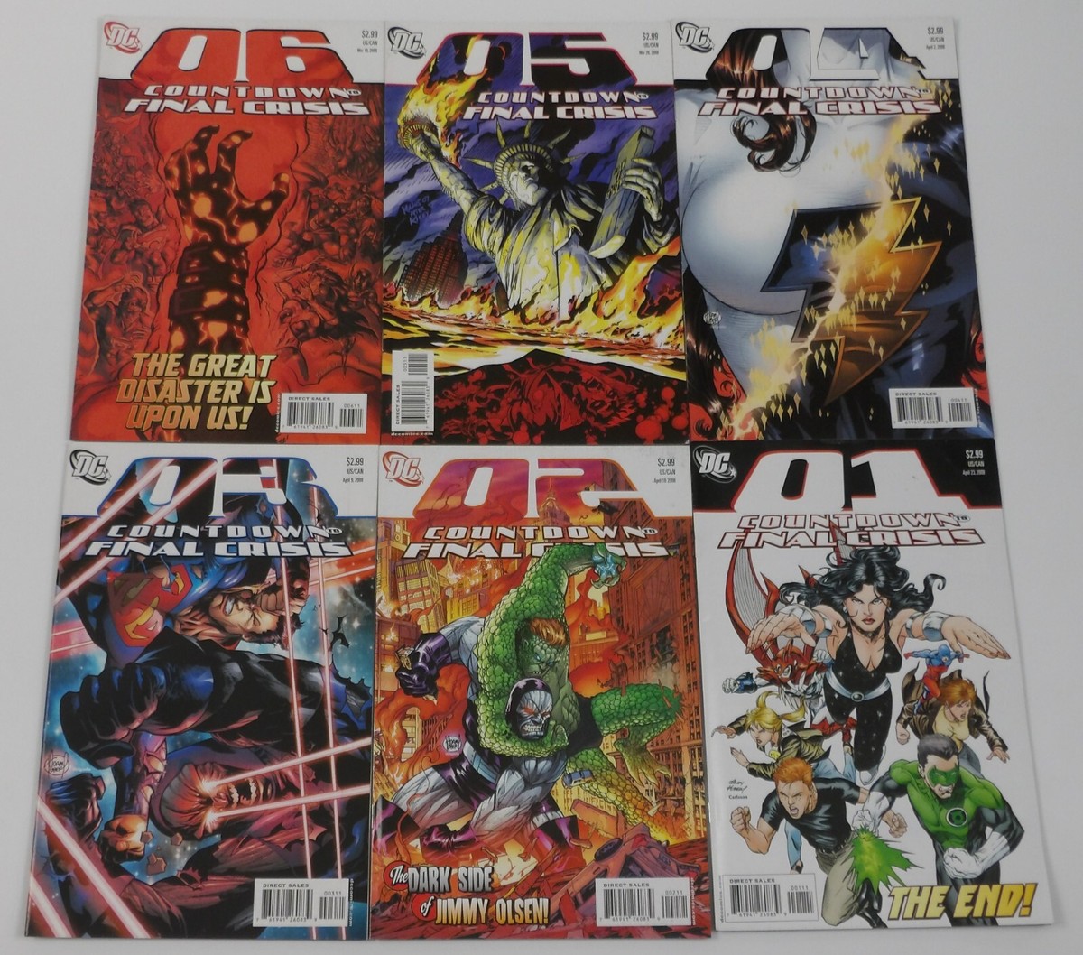 Countdown to Final Crisis #1-51 FN/VF/NM complete series - Justice