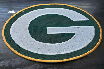 Green Bay Packers huge 10'' Logo Patch NFL Football USA Sports Superbowl sew on