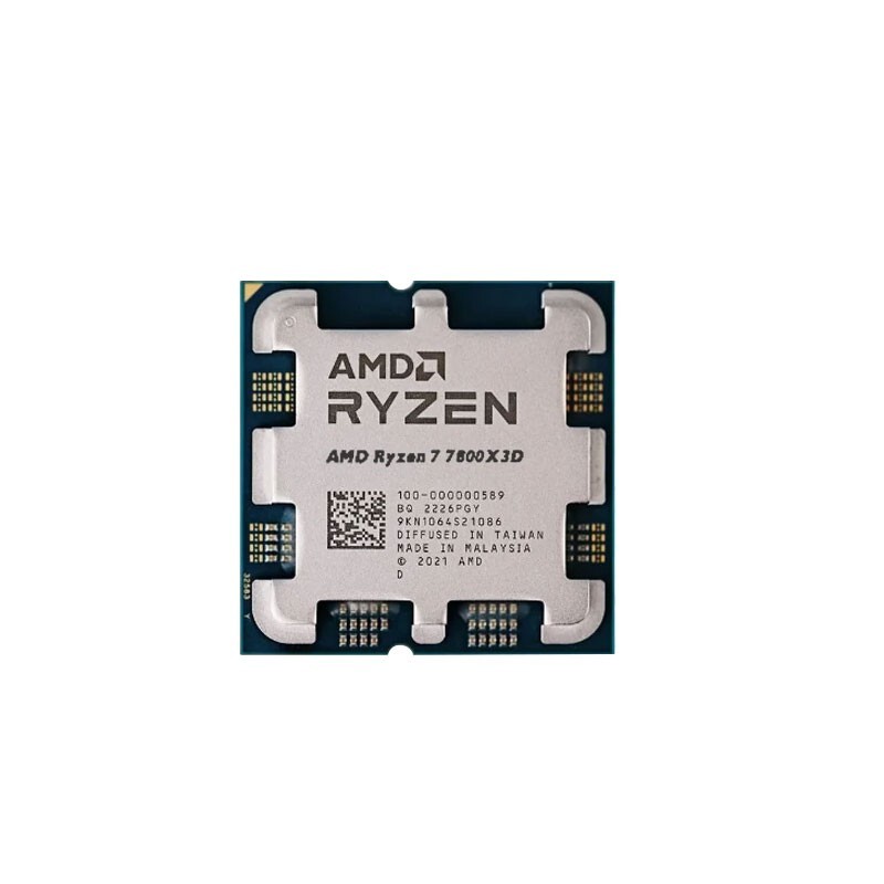 CPU Ryzen 7800x3d R7 7800X3D CPU Gaming Processor 8-Core 16-Thread 5NM 96MB 120W TDP