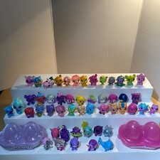 HUGE LOT of 50 Hatchimals Colleggtibles Mini Collectible Figures Mixed