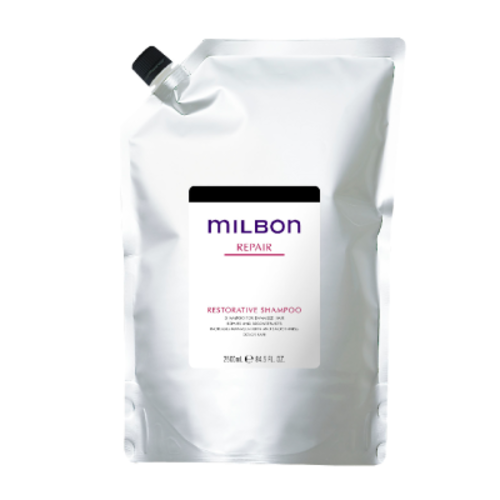 シャンプー MILBON RESTORATIVE SHAMPOO 2500ml MILBON REPAIR RESTORATIVE Shampoo or Treatment 200–2500 (mL/g