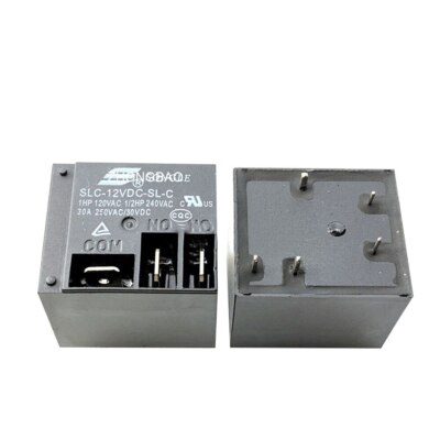 5pcs SLC-12VDC-SL-C Power Relay 30A 250VAC 5pin