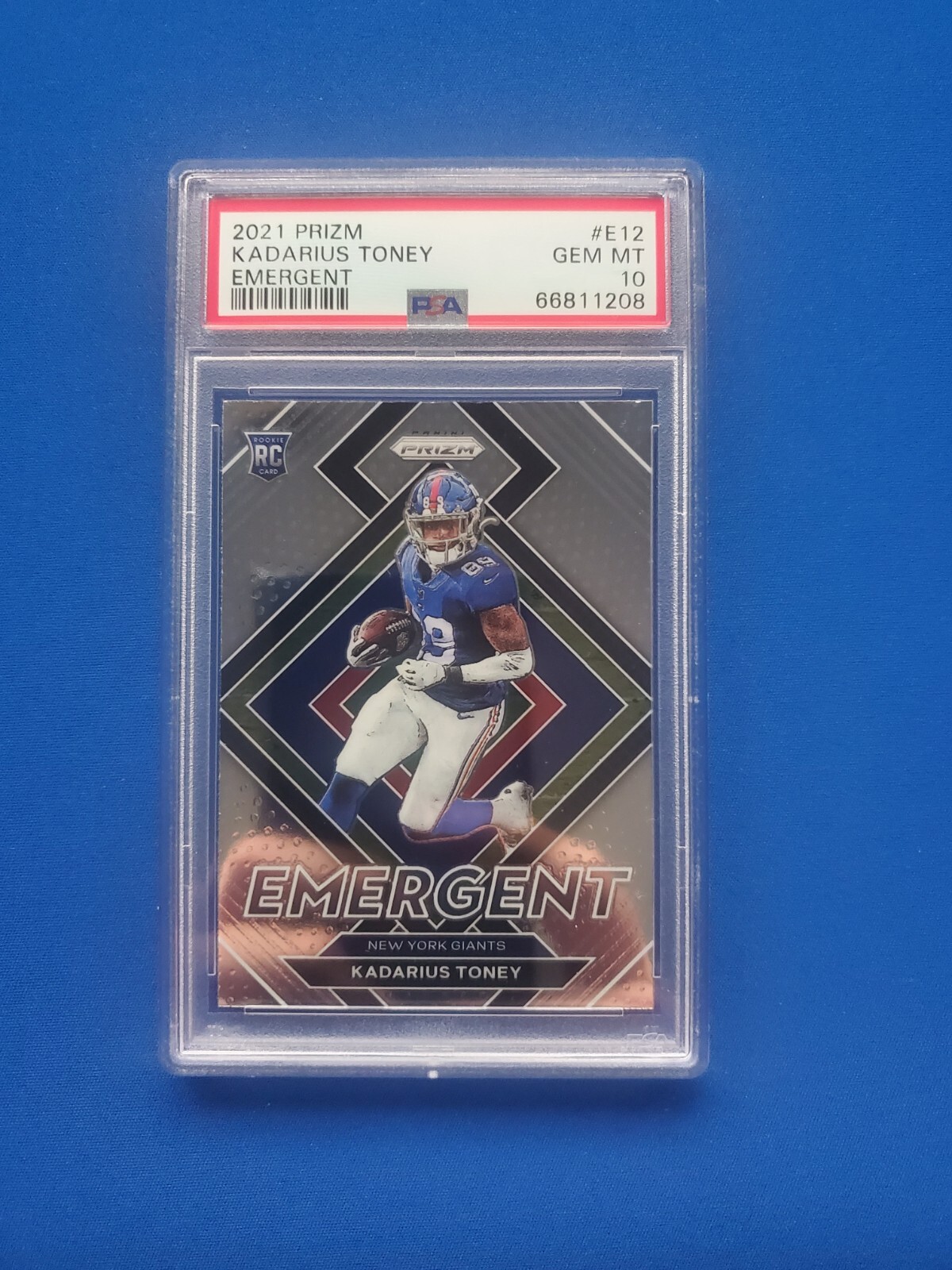 Kadarius Toney Panini Prizm Emergent #E12 Base