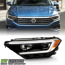 2019-2022 Volkswagen Jetta Sel Wled Drl Projector Headlight Headlamp - Driver