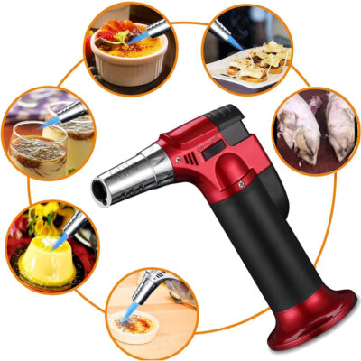 REFILLABLE BUTANE GAS MICRO BLOW TORCH LIGHTER WELDING F SOLDERING TOOLS gut DE