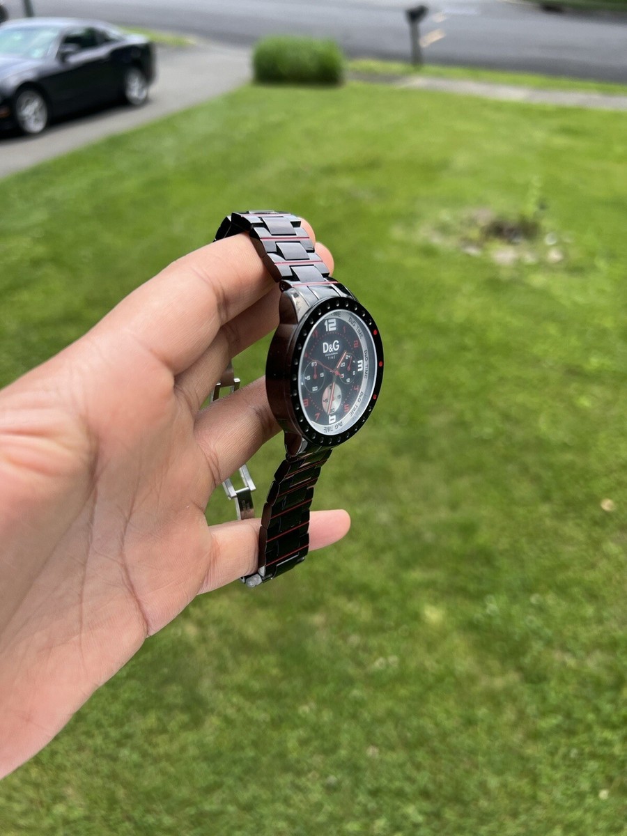 D&G Time CHRONO 5 ATM 43.5mm Dolce & Gabbana Watch Steel