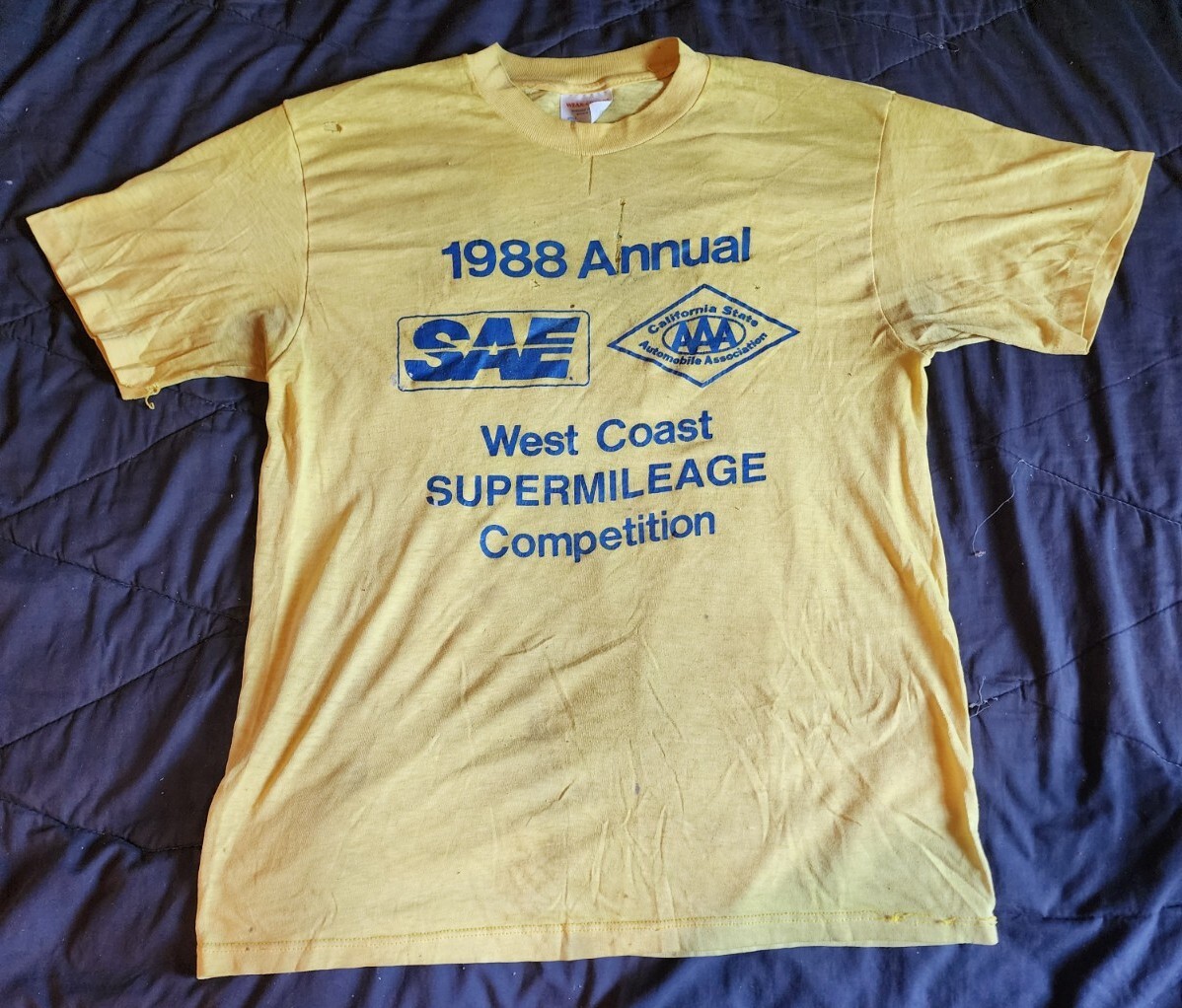 Notre Dame Football 1988 Navy T-Shirt - "I Wanna Party Like It's 1988" Fan Tee - View #7