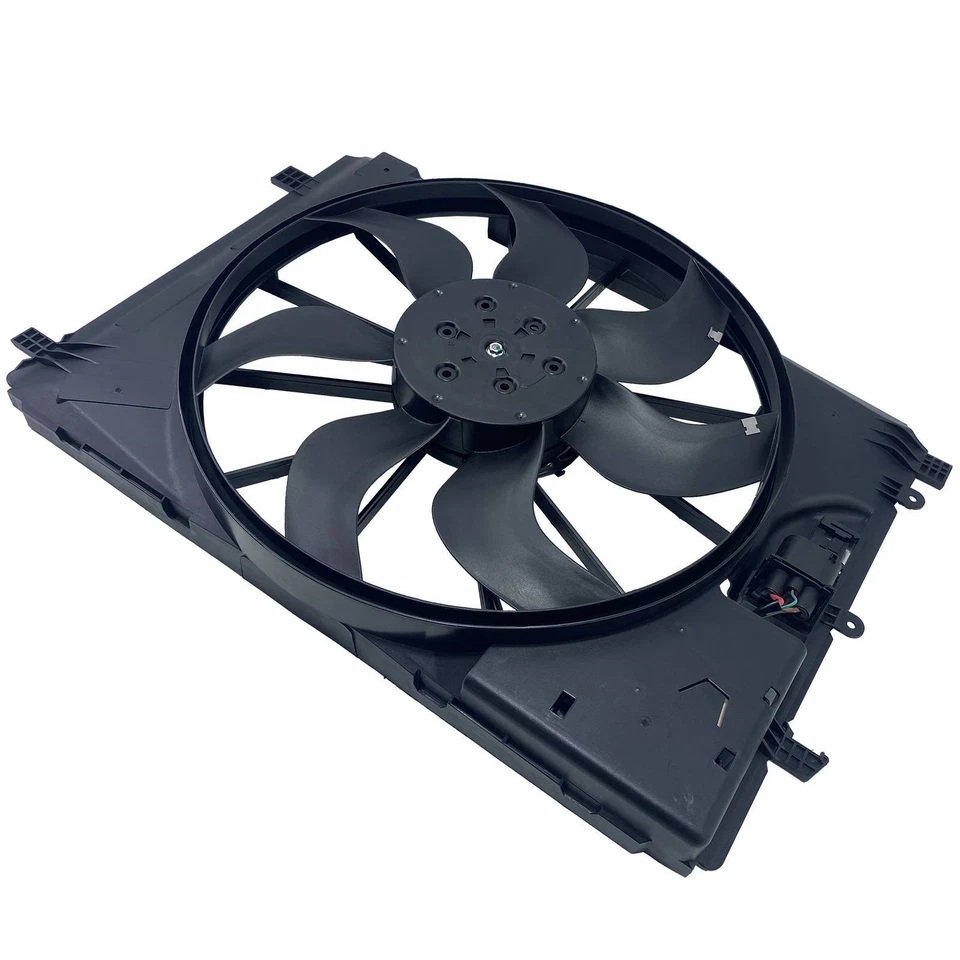 Radiator Cooling Fan Assembly Fits Mercedes-Benz CLA250 GLA250 SLK250 2465000064 - Изображение 4 из 4