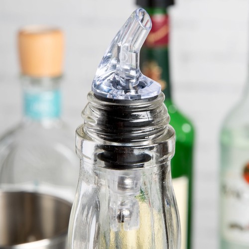 TableCraft Proper Pour 5/8 oz Measured Liquid Pourer - Smoke Spout / Set of 12 - Picture 2 of 3