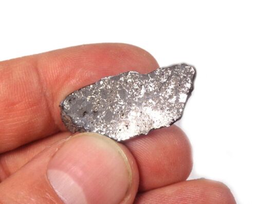 RAR! Meteorit Mesosiderit, Vaca Muerta, top Endschliff 5,4 Gramm - Bild 3 von 3