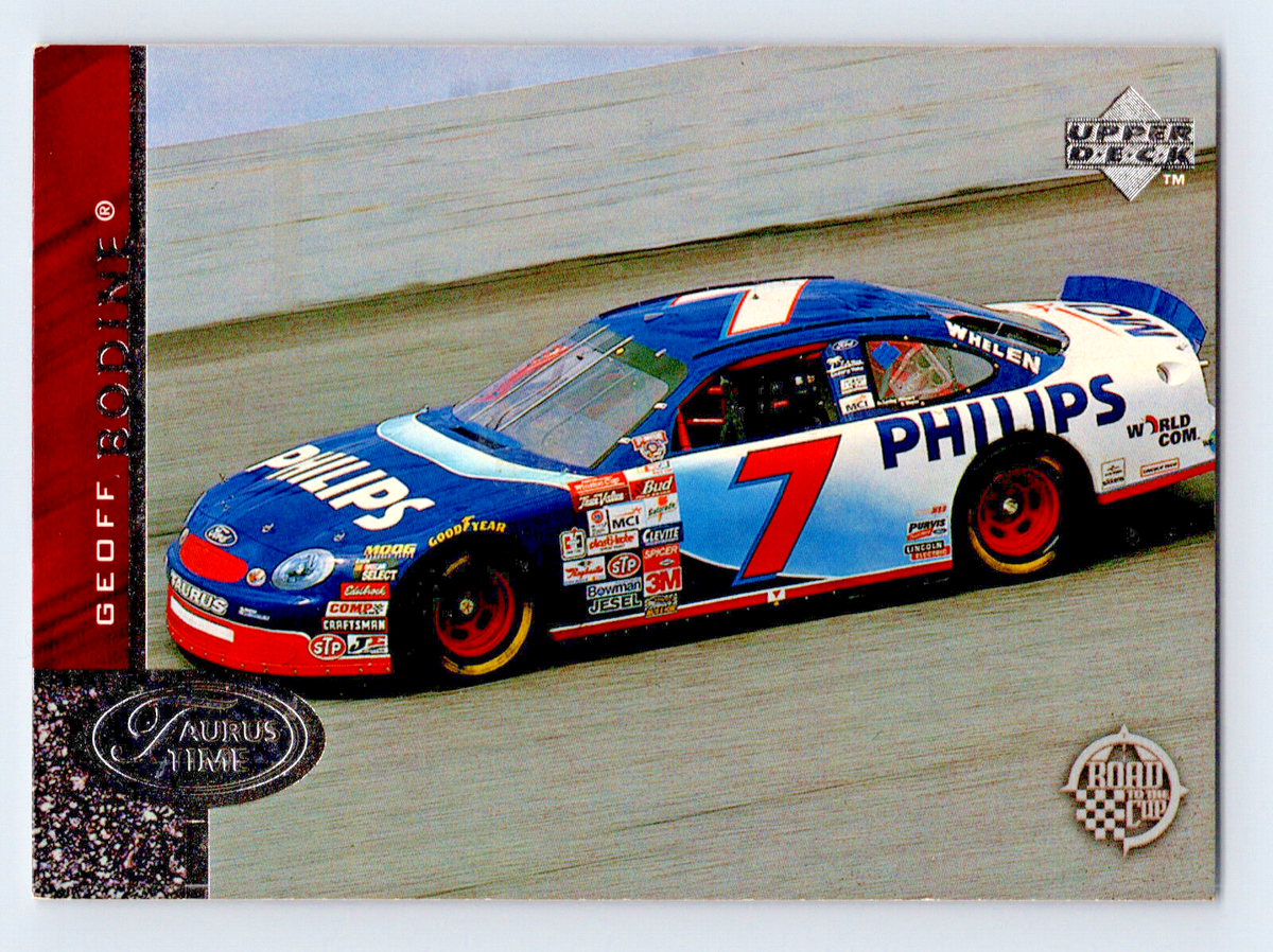 1998 Upper Deck Road To The Cup #48 Geoff Bodine NASCAR Trading