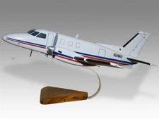 Embraer EMB-110P2 Bandeirante Desk Wood Airplane New Model Large Scale 1/32
