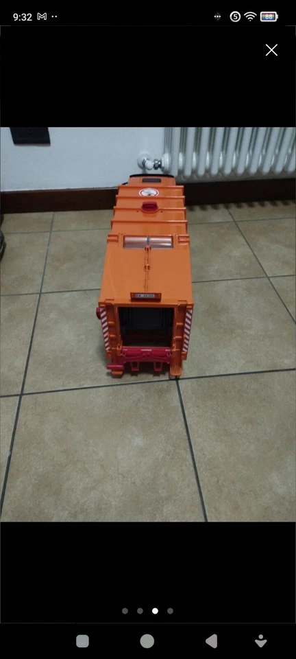 BRUDER 03760 CAMION MAN TGS SPAZZATURA RIFIUTI - Immagine 2 di 4