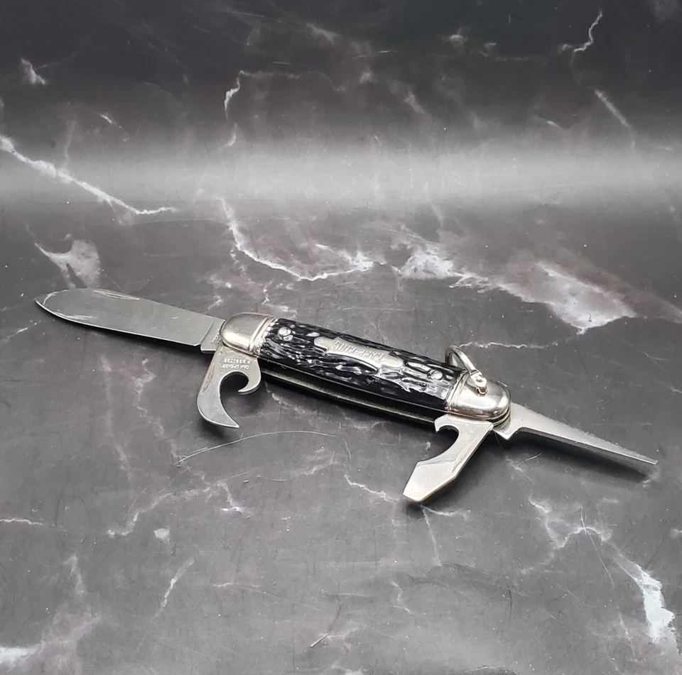 Imperial Prov. vintage años 60 Navaja de bolsillo plegable R.I. USA 4 hojas P2391732 Foto 4 de 4