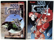 Aqua Knight Part 1 Lot of 2 #2, 6 VIZ Media (2000) NM- 1st Print Comic Books