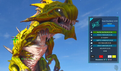 Ark Survival Ascended PVE CrossPlay: Level 210 Reaper King Imprinted Clone Ready