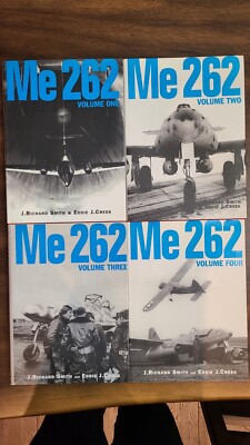 Me 262 by Richard Smith & E. Creek- 4 VOLUME SET Aces Signed!!
