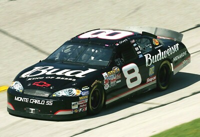 Dale Earnhardt Jr. Budweiser NASCAR 13x19 Poster Gloss Photo Print