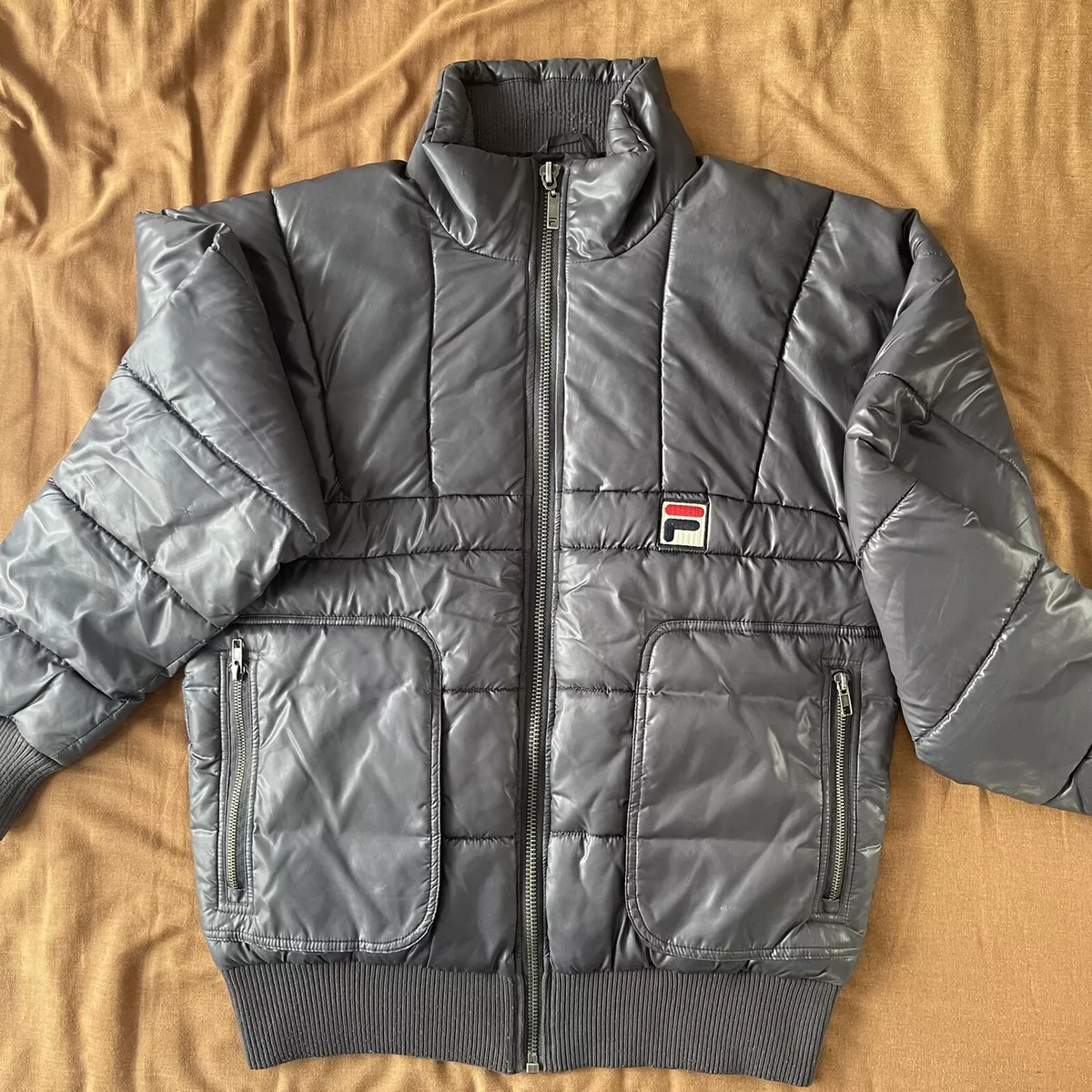 Fila padded jacket 2024 with buckle fastening