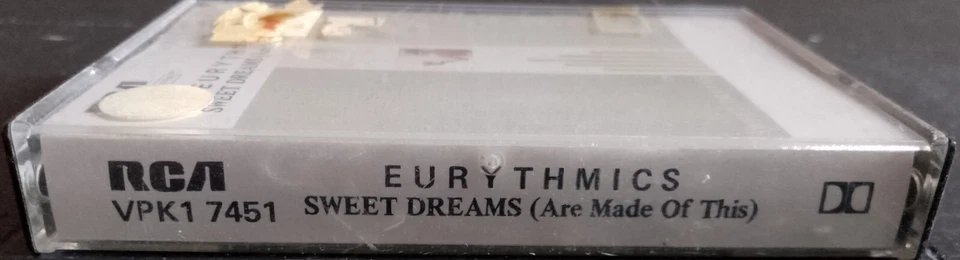 Eurythmics Sweet Dreams (Are Made of This) CASSETTE RCA VICTOR 1983 Australian - Image 2 of 4