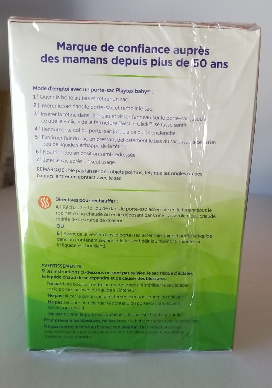 Playtex Nurser Drop-ins Nurser Bottles Liners - 4 oz