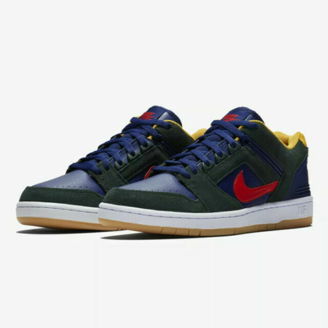 nike sb air force ii low midnight green