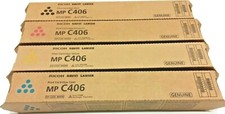 Genuine Ricoh Savin Lanier Toner Set MP C406 MP C306 842091 842092 842093 842094