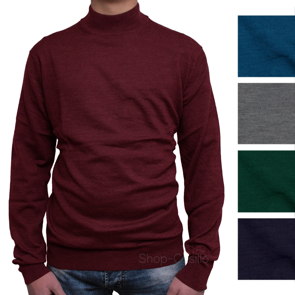 IClosam Cardigan Da Uomo Casual Slim Leggero Maglione Maglia - Foto 11