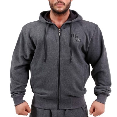 BGSM EXTREME SPORTSWEAR Bodybuilding Sweatshirt jacket Hoody 3626