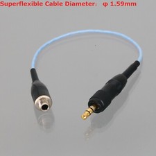 Push-Pull 3.5mm TRS Locking Plug to Jack Extension Cable Microphone Transmitter