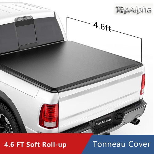 4'6" Soft Roll Up Tonneau Cover for 2022-2026 Ford Maverick Truck Bed Cover