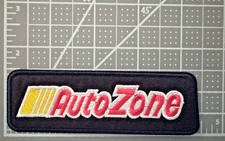 Autozone Automotive Parts  Style 4.25in x 1.5in Embroidered Patch Iron / Sew-On