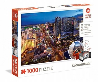 Puzzle 1000 Teile Virtual Reality Las Vegas App Vr 360°