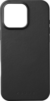 Mujjo - Apple iPhone 16 Pro Max Leather Case - Black