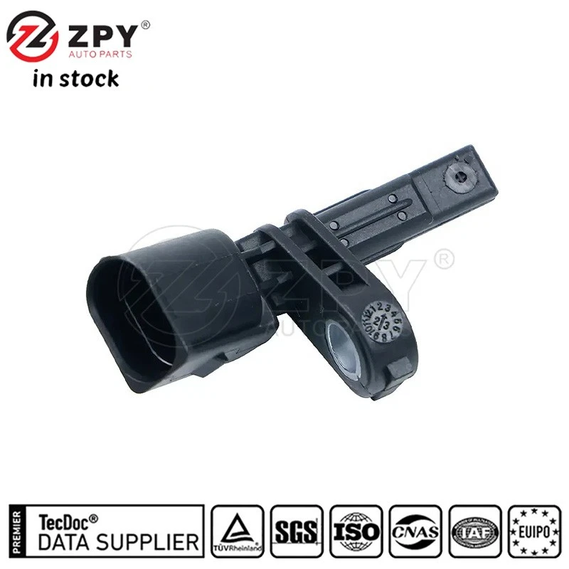 Sensor de velocidad de rueda ZPY ABS delantero derecho e izquierdo para Audi VW Porsche 04-20 Foto 2 de 4