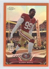 2013 Topps Chrome Retail Orange Refractor Aldon Smith #136 9h3
