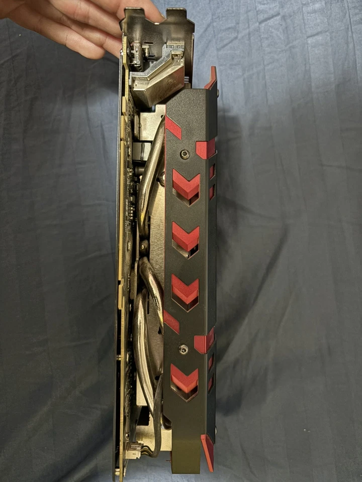 PowerColor RED DEVIL Radeon RX 590 OC 8GB DDR5 HDMI DVI Graphics GPU AMD - Image 4 of 4