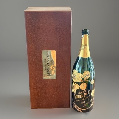 Perrier Jouet Champagne Reserve Belle Epoque 1995 Jeroboam 308/2000 w/box Empty