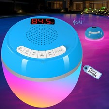 FluSing 3 in 1 Floating Pool Speaker with Dig...